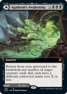 Agadeem's Awakening // Agadeem, the Undercrypt (Extended Art) (Foil)