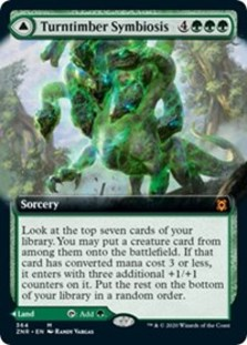 Turntimber Symbiosis // Turntimber, Serpentine Wood (Extended Art) (Foil)