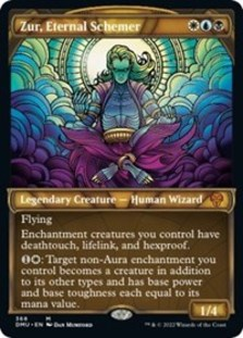 Zur, Eternal Schemer (Textured Foil) (Foil)