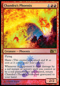 Chandra's Phoenix - Magic 2012 Buy-a-Box Promo