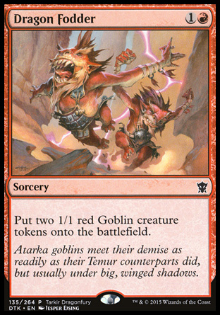 Dragon Fodder - Tarkir Dragonfury Promo