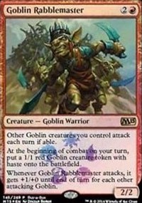 Goblin Rabblemaster - Magic 2015 Buy-a-Box Promo