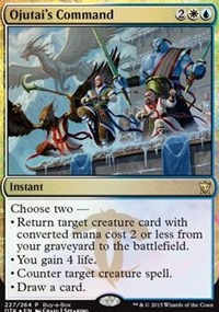 Ojutai's Command - Dragons of Tarkir Buy-a-Box Promo