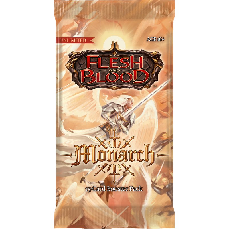 Flesh and Blood Monarch Booster Pack (Unlimited Edition)