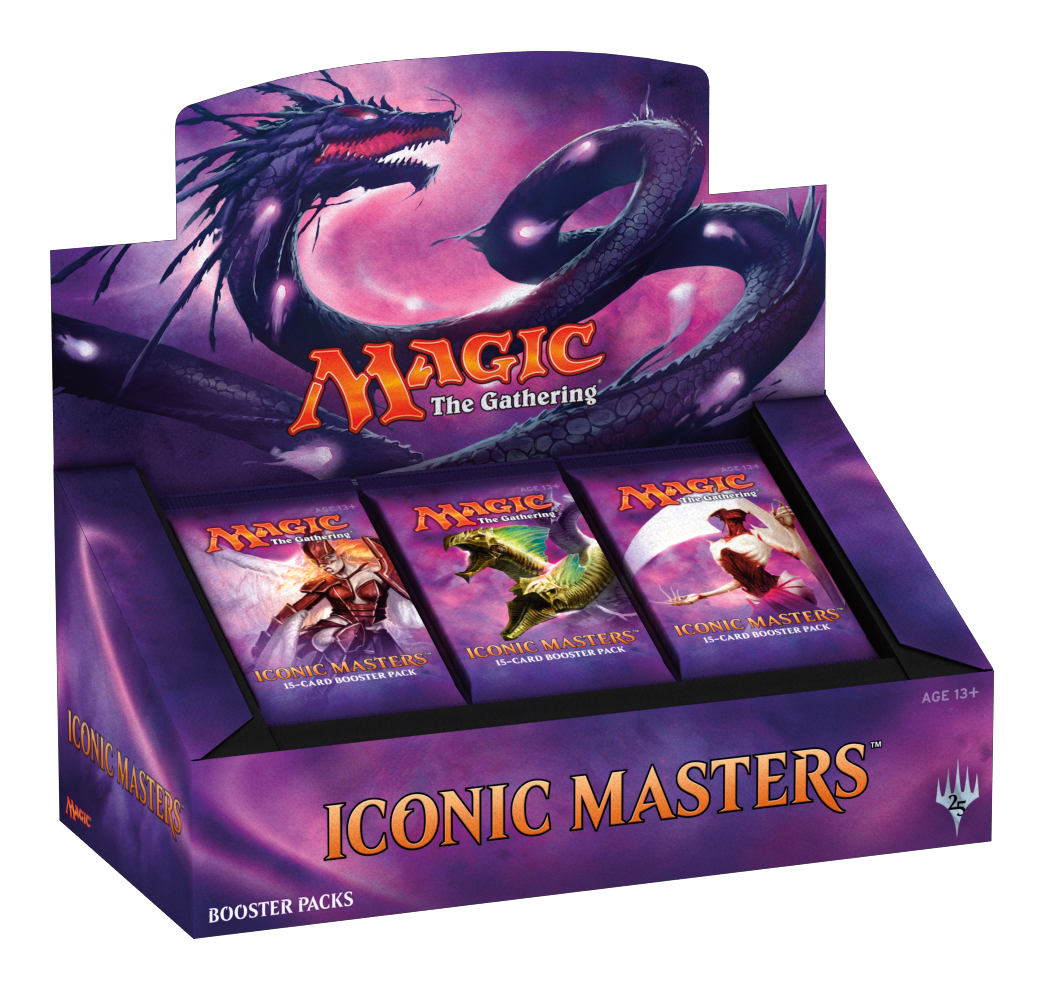 Iconic Masters Booster Display