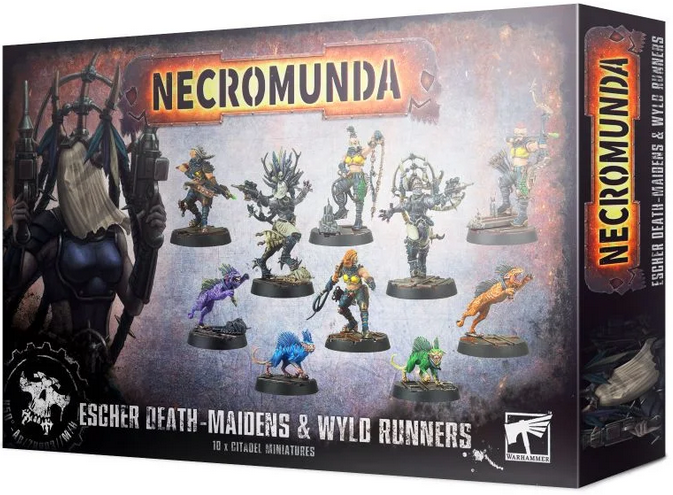 Escher Death-maidens and Wyld Runners Escher Death-maidens and Wyld Runners