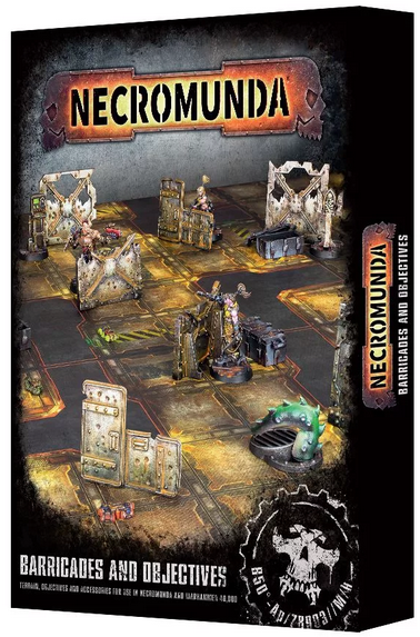 Necromunda Barricades and Objectives