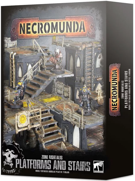Necromunda Zone Mortalis Platforms and Stairs