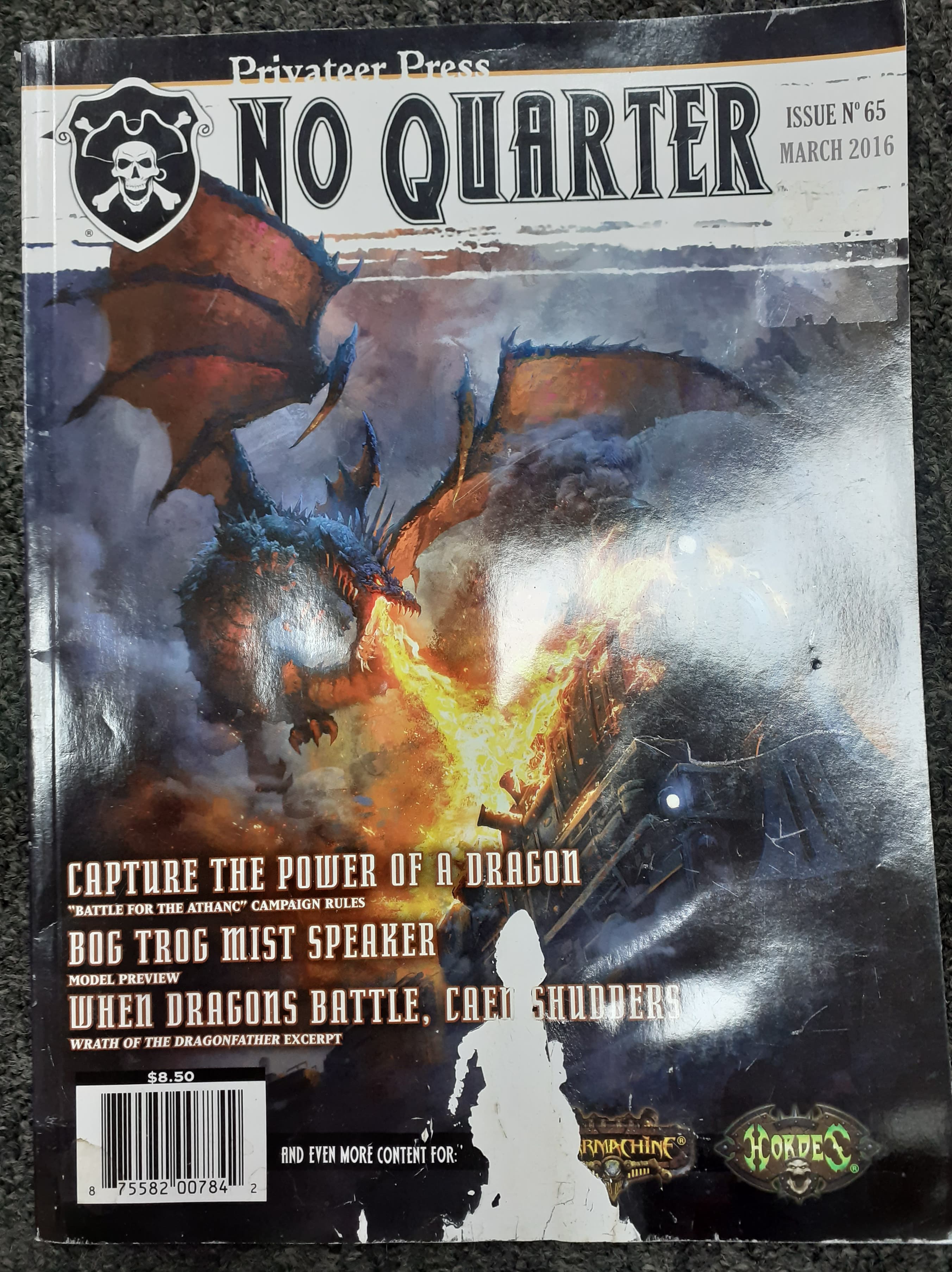 No Quarter Issue 65 March 2016 - Some cover damage