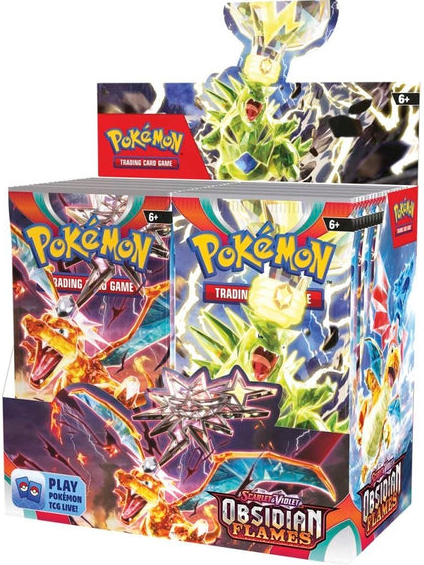 Obsidian Flames Booster Display