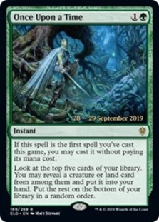 Once Upon a Time - Throne of Eldraine Prerelease Promo