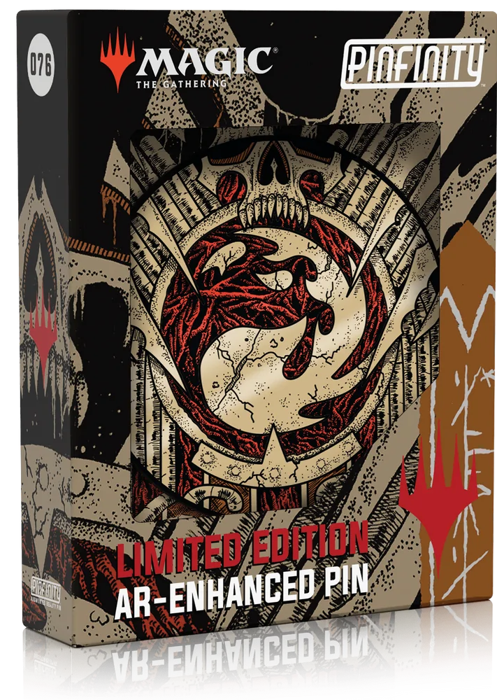 Magic: The Gathering - Infect Mountain Pin