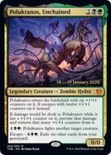 Polukranos, Unchained - Theros Beyond Death Prerelease Promo