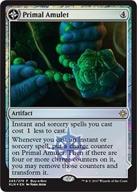 Primal Amulet / Primal Wellspring - Alt Art Promo