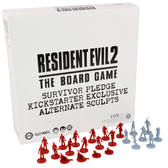 Resident Evil 2 Survivor Pledge Kickstarter Exclusive Sculpts