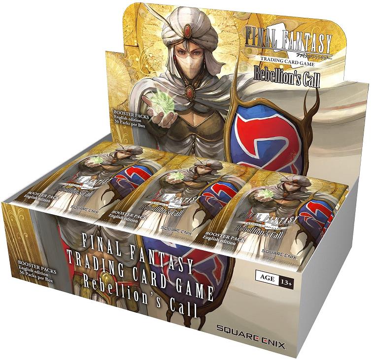 Final Fantasy Opus 17 Rebellion's Call Booster Display
