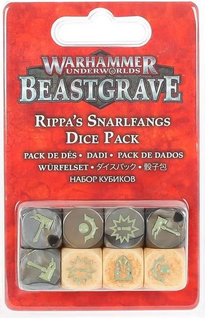 Warhammer Underworlds: Beastgrave – Rippa's Snarlfangs Dice Pack Warhammer Underworlds: Beastgrave – Rippa's Snarlfangs Dice Pack