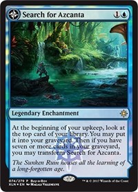 Search for Azcanta / Azcanta the Sunken Ruin - Alt Art Promo