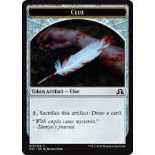 Clue Token (13) - Shadows Over Innistrad