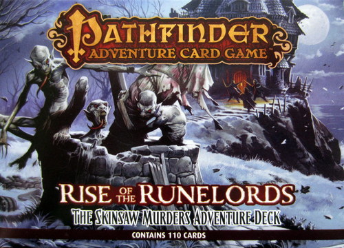 Pathfinder:Rise of the Rune Lords-Skinsaw Murders Adventure Deck