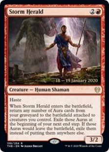 Storm Herald - Theros Beyond Death Prerelease Promo