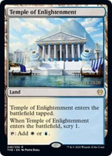 Temple of Enlightenment - Theros Beyond Death Prerelease Promo