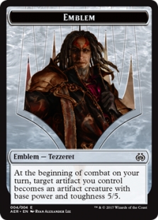 Emblem - Tezzeret the Schemer - Aether Revolt
