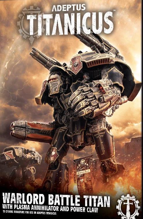 Warlord Battle Titan With Plasma Annihilator and Power Claw