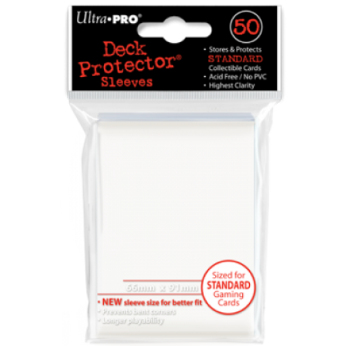 Ultra Pro Gloss White Sleeves Standard