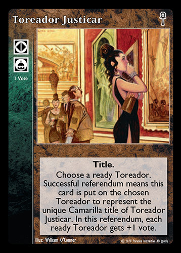 Toreador Justicar