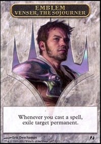 Emblem - Venser, the Sojourner