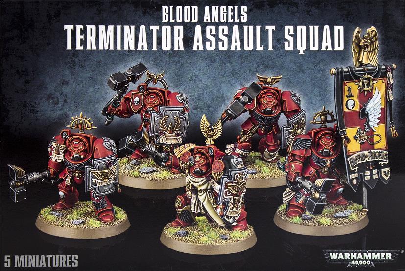 Blood Angels Terminator Assault Squad