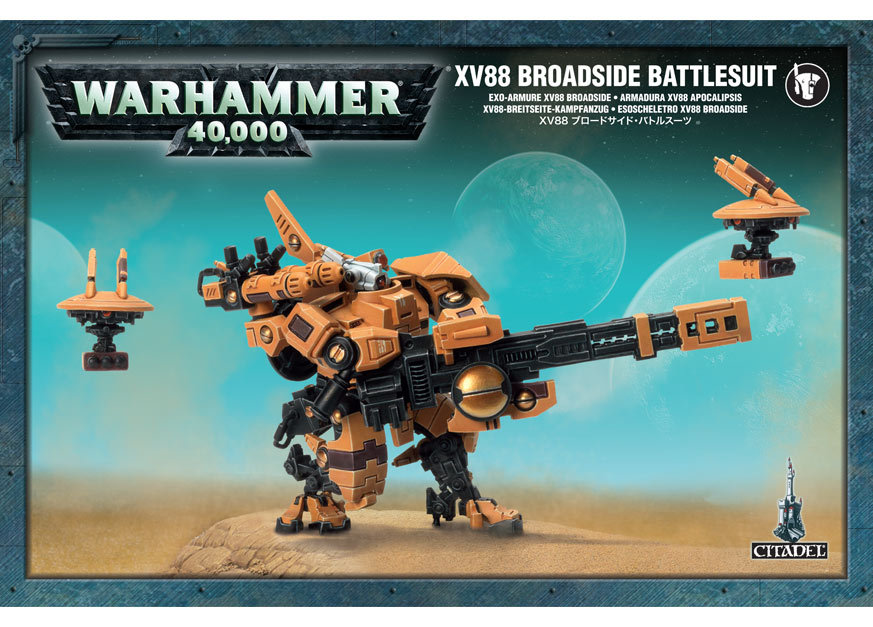 Tau Empire XV88 Broadside Battlesuit
