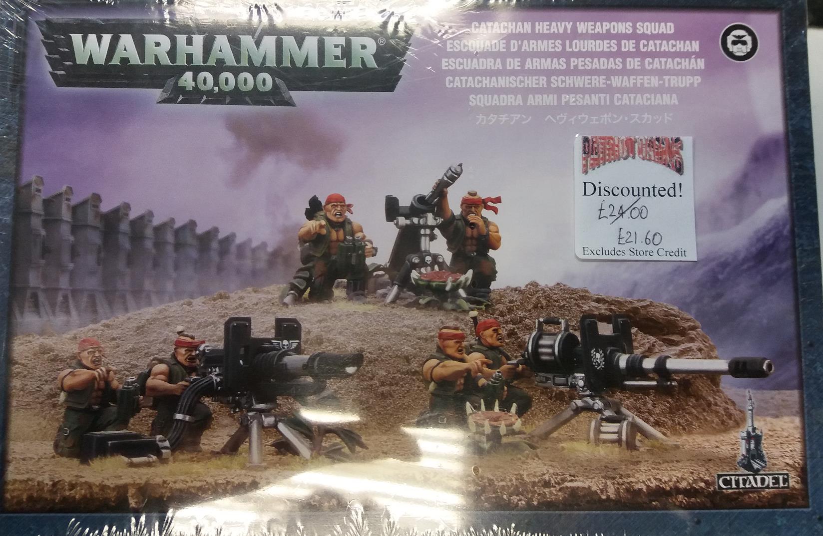 Catachan Heavy Weapons Squad