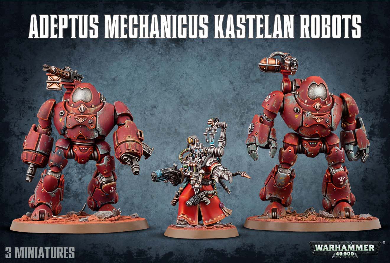 Adeptus Mechanicus Kastelan Robots