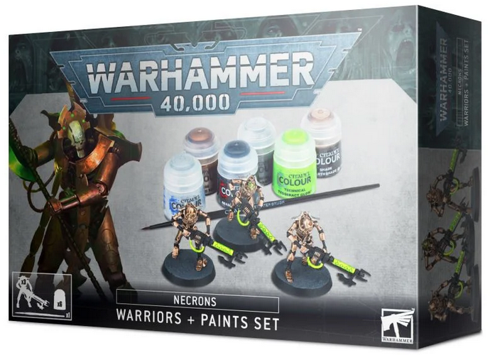 Necrons: Warriors + Paints Set