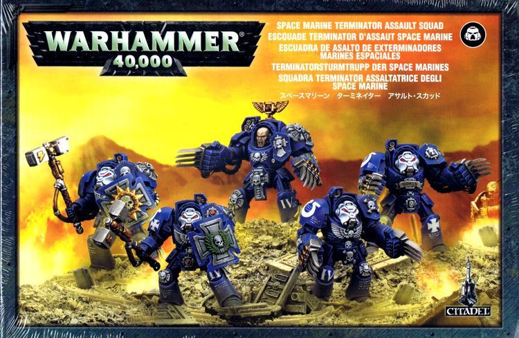 Space Marine Terminator Assault Squad