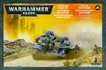 Space Marine Attack Bike
