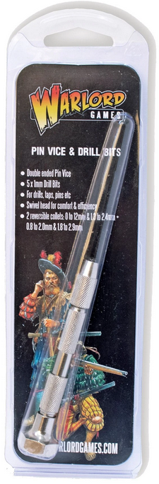 Warlord Pin Vice and Drill Bits