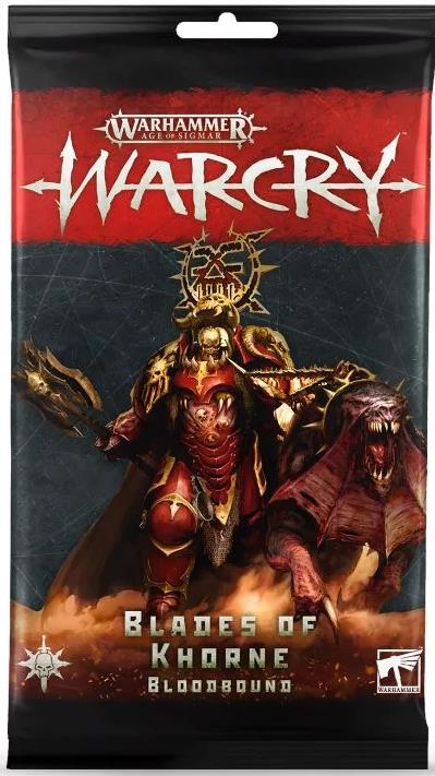 Warcry: Blades Of Khorne Bloodbound Cards Warcry: Blades Of Khorne Bloodbound Cards
