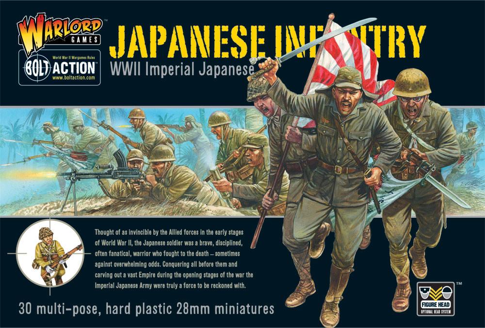 Imperial Japanese infantry plastic boxed set Imperial Japanese infantry plastic boxed set
